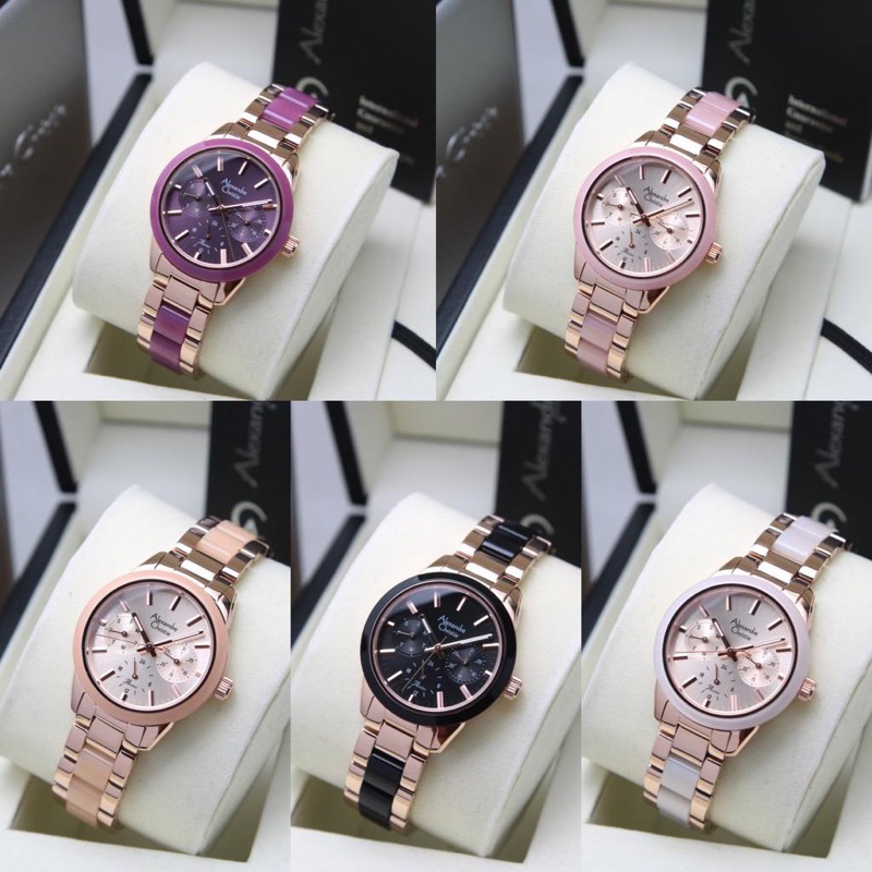 JAM TANGAN WANITA ALEXANDRE CHRISTIE AC2A41 / AC 2A41 ORIGINAL GARANSI RESMI 1 TAHUN