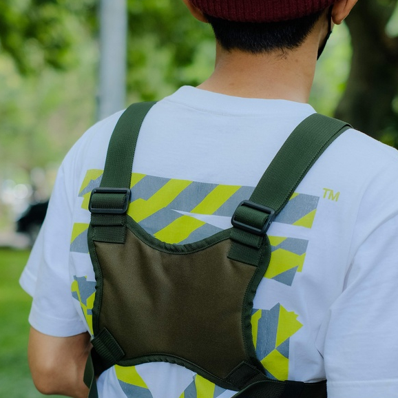 AKN - TAS DADA PRIA CHEST BAG TACTICAL GREEN MANUVER