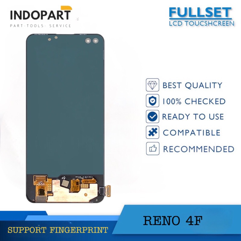 LCD TOUCHSREEN OPPO RENO 4 4F AMOLED BISA FINGERPRINT CPH2209