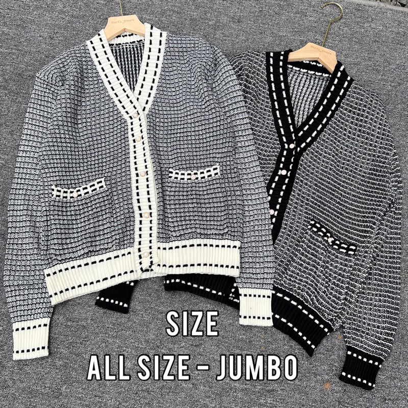 Mono Cardy - Cardigan Premium - Cardigan Jumbo