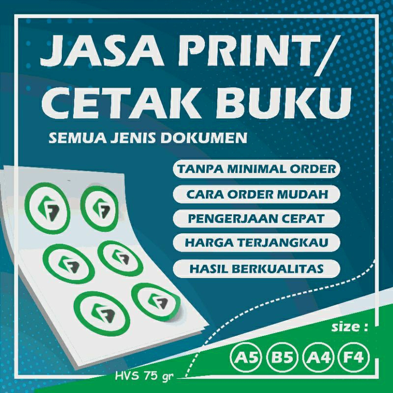 

Cetak buku dan Print dokumen