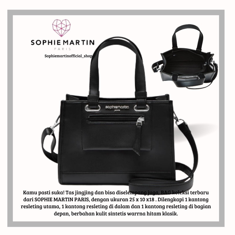 TAS SELEMPANG WANITA REMAJA SOPHIE MARTIN TERBARU SLEMPANG KEKINIAN SHOULDER BAG TOTE BAG BOWLER BAG