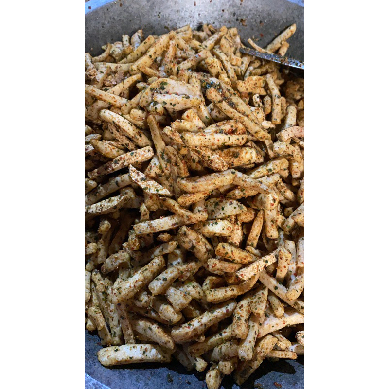 

Basreng viral pedas daun jeruk