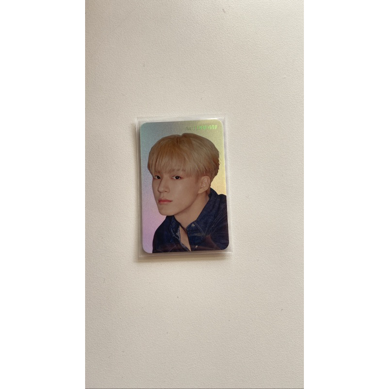 photocard hologram we boom jeno