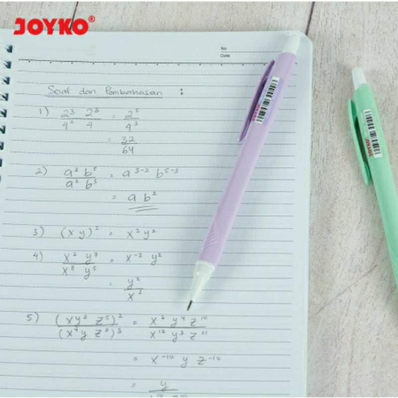 

Mechanical Pencil Colourfull Pensil Mekanik Joyko MP-52 0.5 mm