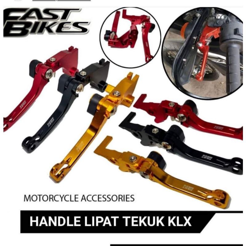 hendel lipat tekuk fastbikes crg KLX WR155 full warna