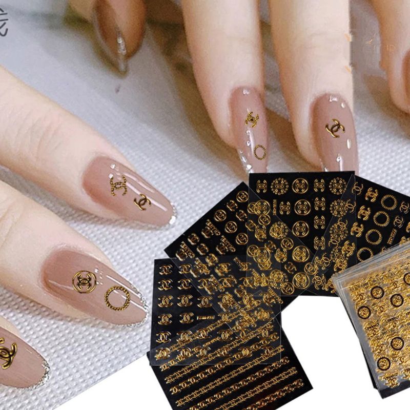 NAIL STICKER CHNL / Stiker Kuku Kekinian