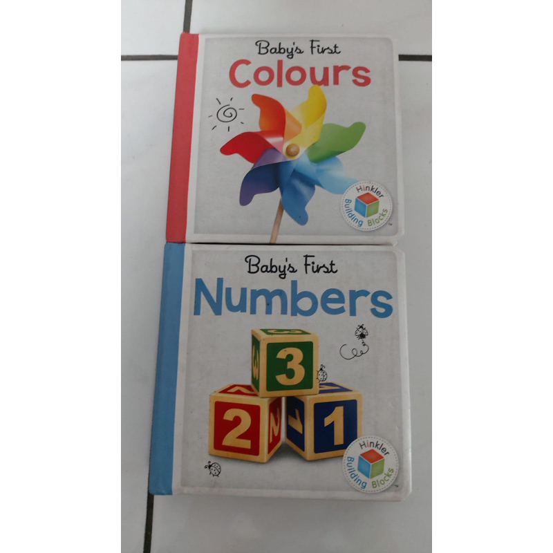 

JUAL BUKU SECOND (BABY’S FIRST) 1 SET ISI 2 (COLOURS & NUMBERS)