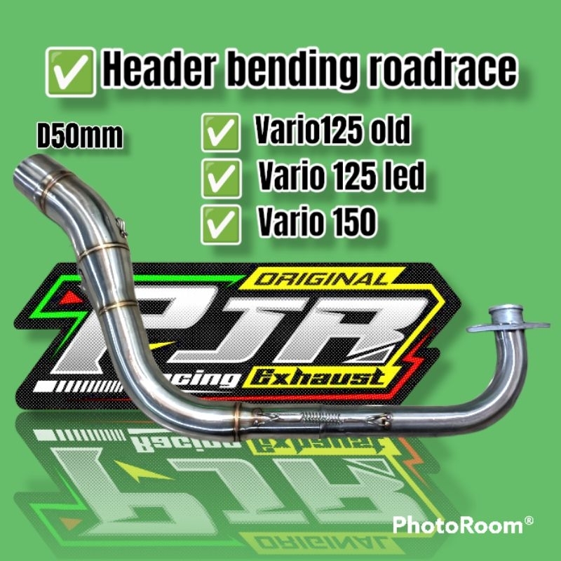 Leher knalpot Beat, Vario, Scoopy Bending diameter 50mm pemasangan PNP