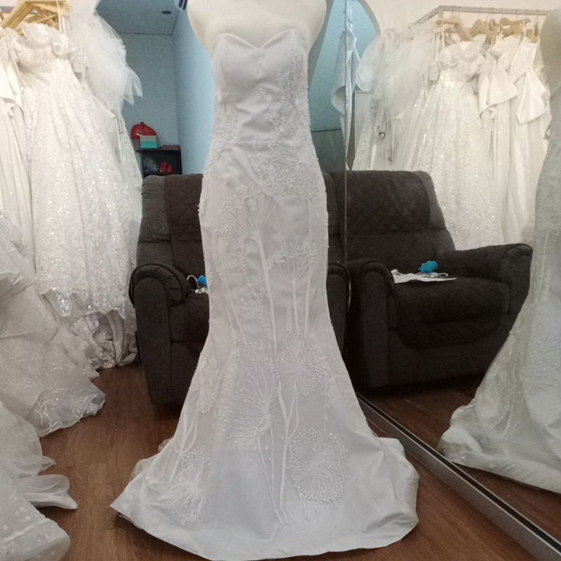 gaun prewedd model duyung/ long dress/ gaun pesta/ best seller gaun prewedd