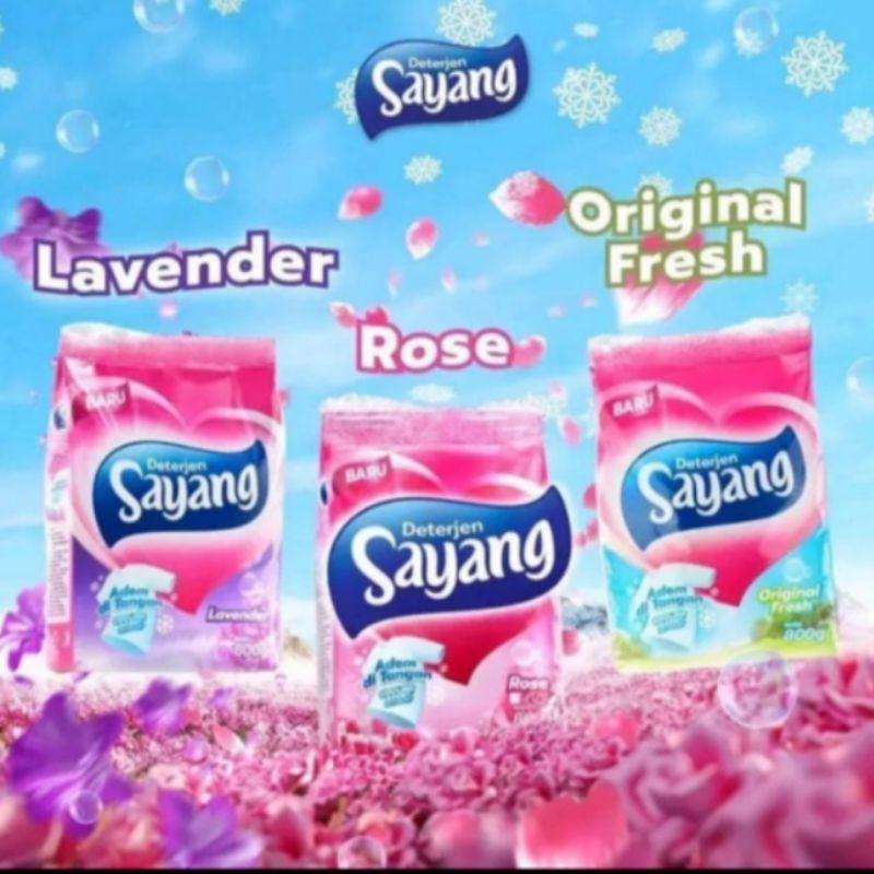 Detergen SAYANG 800Gram