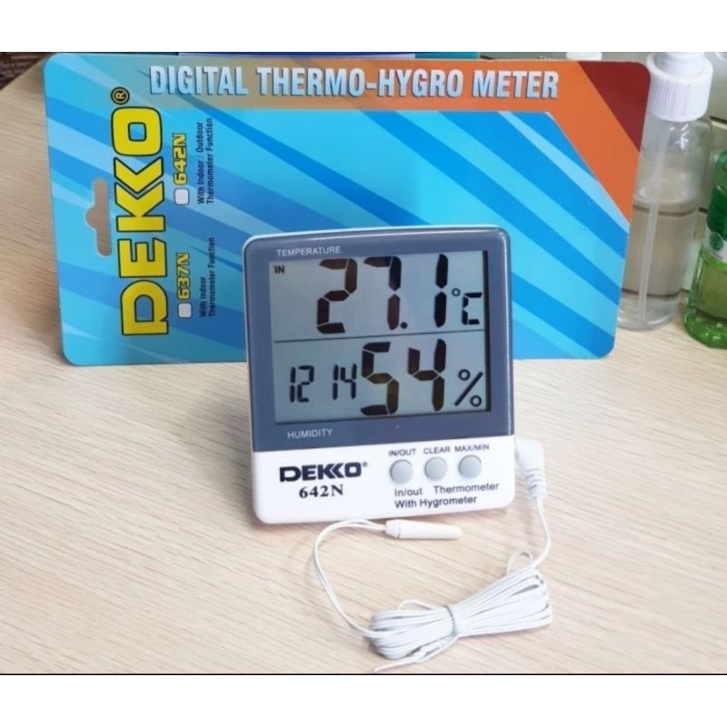 termometer Hygrometer Dekko 642 N ori