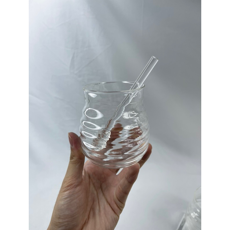 [OBRAL RIJEK] Gelas Tempat Madu dan Selai Borosilicate Glass 250 ml - S2083