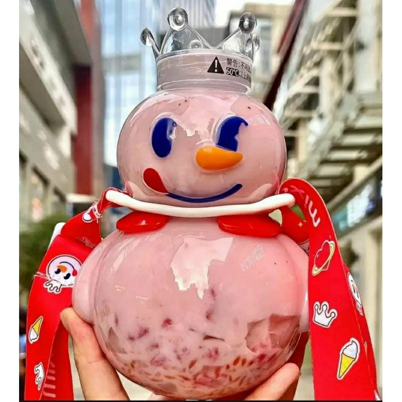 [TERLARIS VIRAL] Botol Mixue/Tumbler Mixue 700 ml/Botol Minum Mixue Snow King/Botol Mixue 700ml High