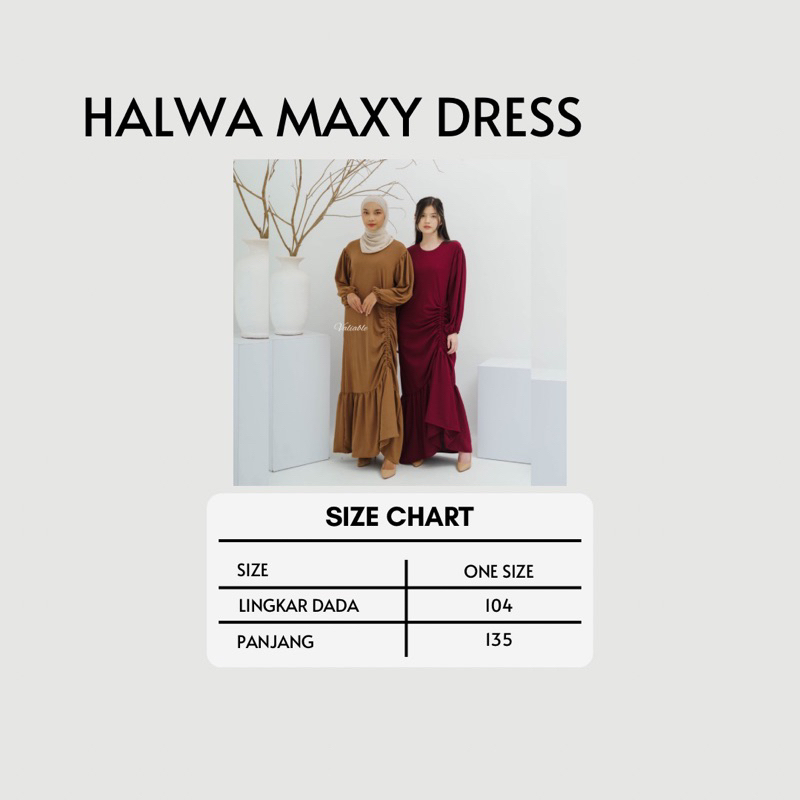 Halwa Drawstring Maxy Dress Valiable
