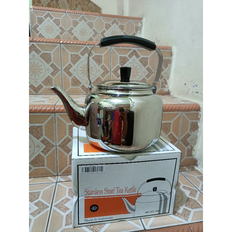 BIMA TEKO / KETTLE STAINLESS STEEL B.542 ukuran 3 liter