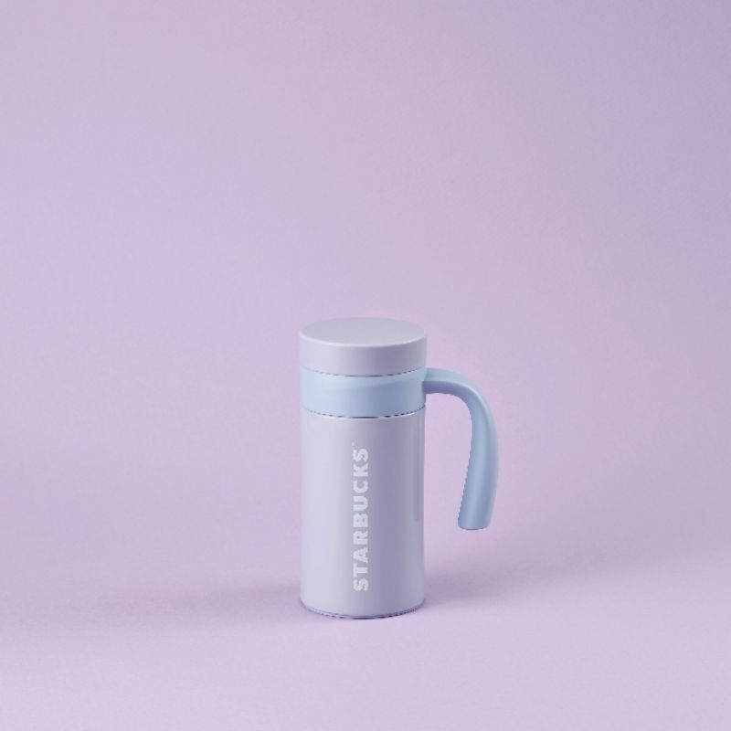 starbucks puprle with handle 12oz