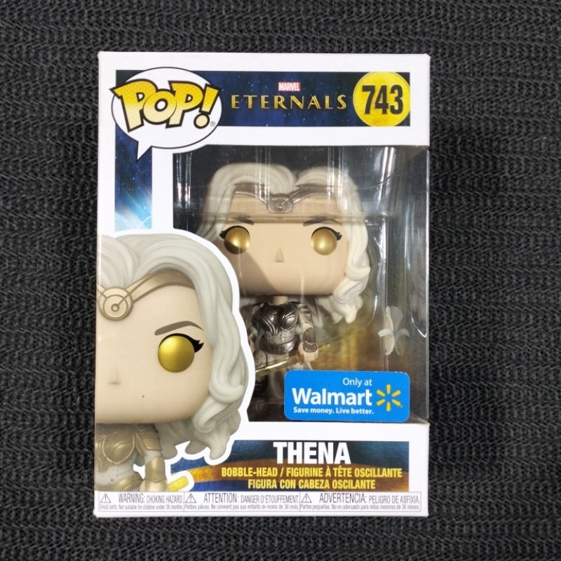 Funko Pop MARVEL ETERNALS : THENA #743 (Only at Walmart)