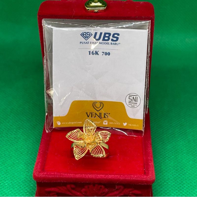 cincin mawar Kendari Emas 700/16K
