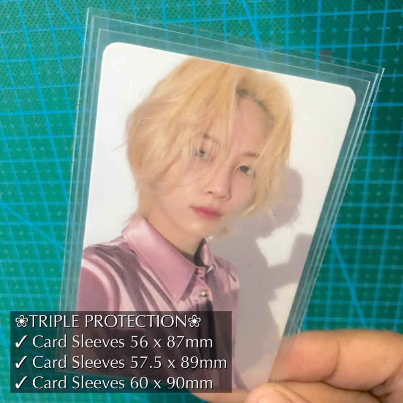 [READY STOCK] CARD SLEEVES PLASTIK PELINDUNG PHOTOCARD / FOTO INSTAN