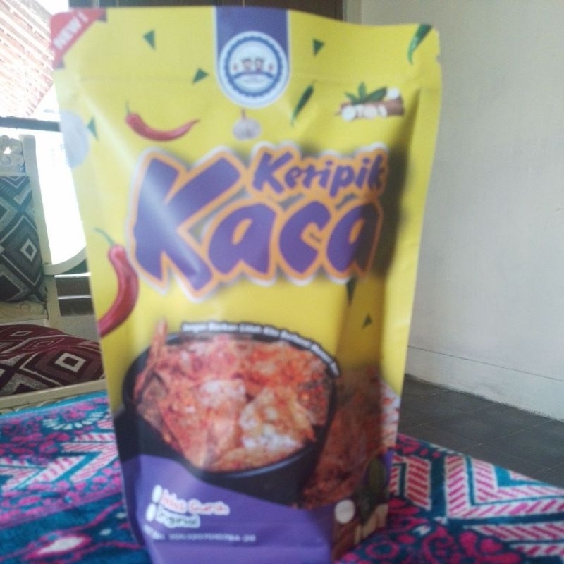 

pikca keripik kaca Sabrina Snack 150 gr pedas gurih