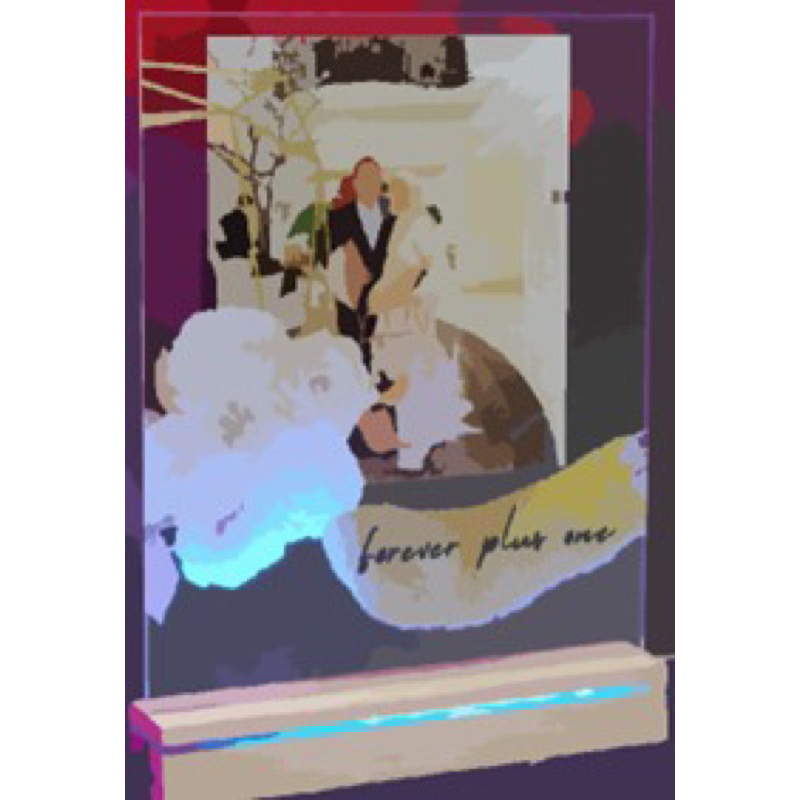 Lampu Hias Resin custom 10 X 15