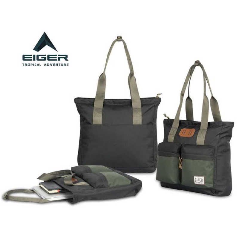 ORIGINAL EIGER1989 WAYFARER TOTE BAG