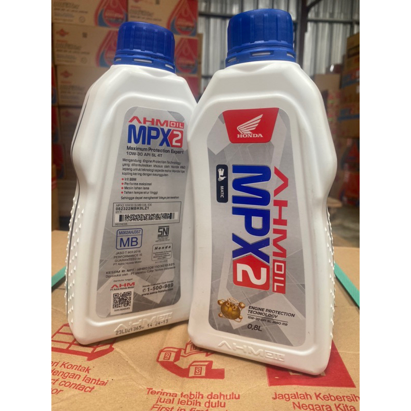 1dus oli mpx2 isi 24botol harga termurah promo terbatas 100%original / AHM oil matic/ oli matic 800m