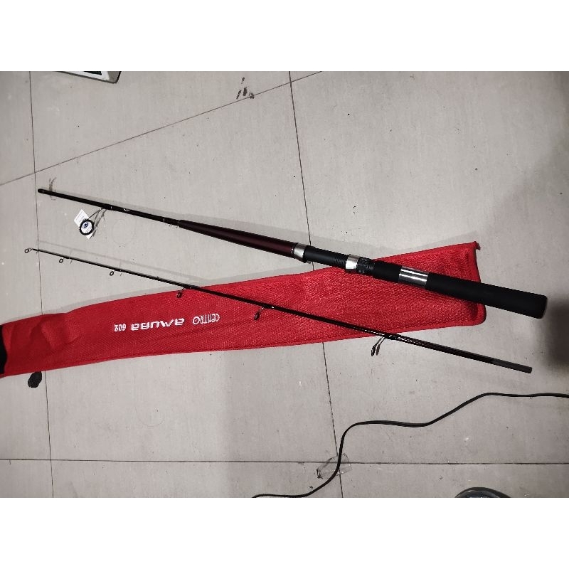 joran centro amuba 180 joran carbon cincin fuji solid carbon