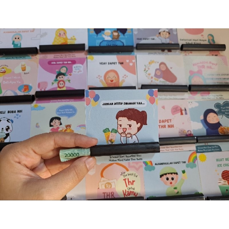 

24 pcs amplop sedotan/amplop viral/amplop lebaran 2025/amplop unik/amplop