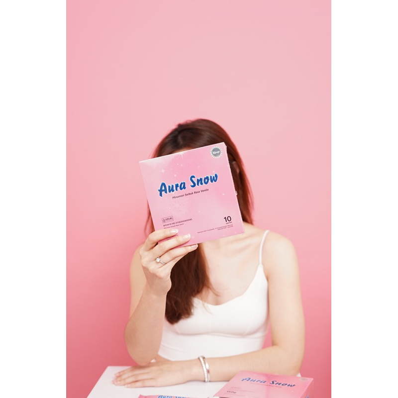 (BPOM) Aura Snow Collagen drink minuman kolagen Whitening