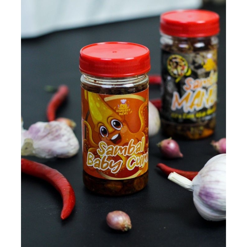 

⁉️SAMBEBY NAWI⁉️ Sambel baby cumi/ Telang asam manis/ Oseng daging