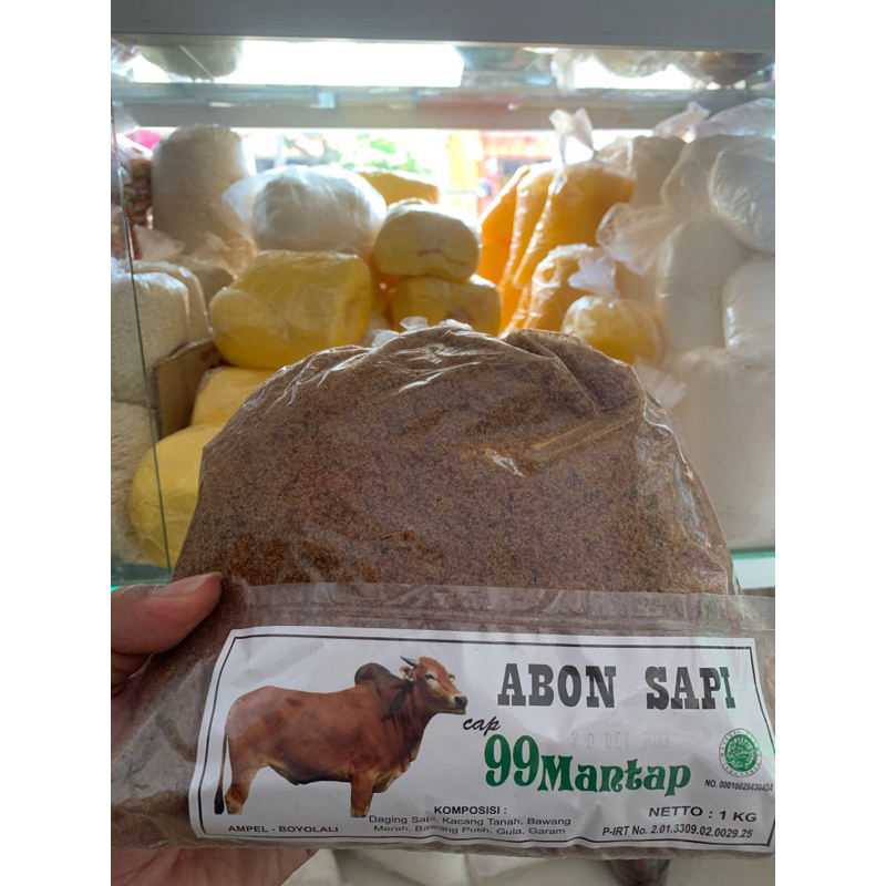 

Abon Sapi Cap 99 Mantap