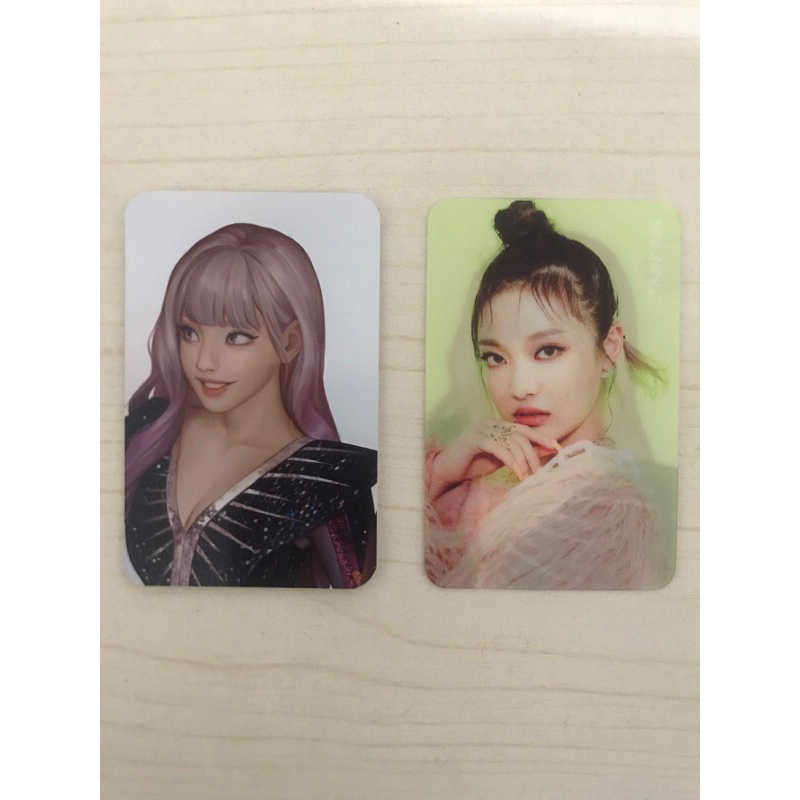 NINGNING AESPA BLACKMAMBA LENTI HOLO