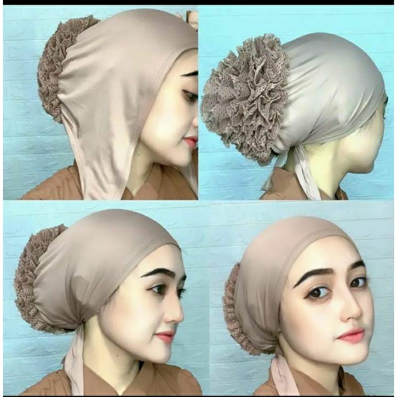 Inner Turkey// Cepol Turkey Daleman kerudung// Ciput Turkey Premium