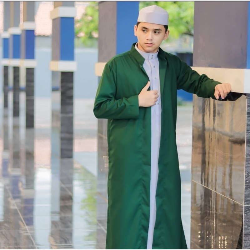 Jubah Pria Luaran Gamis | DALWA | Jubah Pria Luaran Saja. Bahan Toyobo