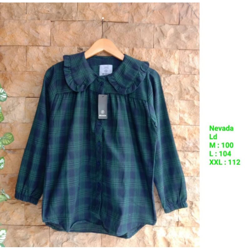 BLOUSE NEVADA ,BLOUSE DNP, FLANEL, BLOUSE FLANEL
