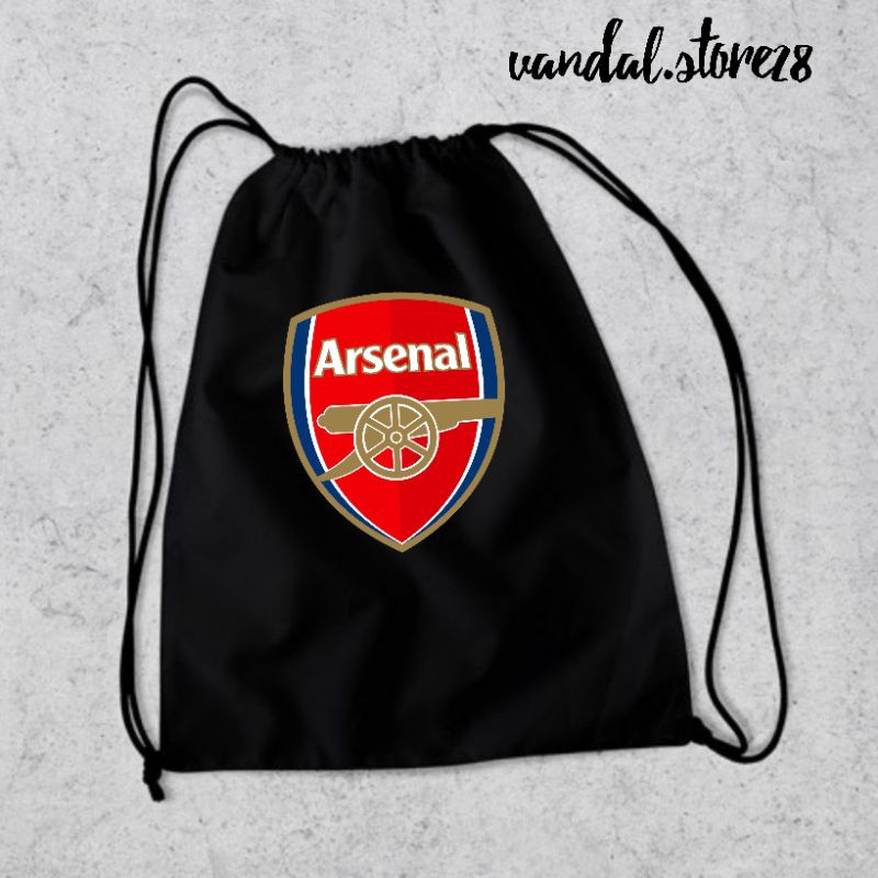 Tas Serut Gendong /Tas Serut Arsenal /Tas Olahraga Sekolah Termurah