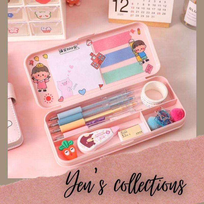 

Tempat pensil anak sticker korea lucu