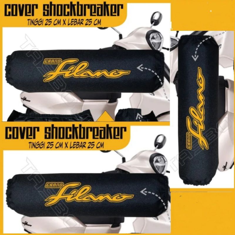 Sarung Pelindung Shok Beker Cover Shock Breaker Yamaha Grand Filano PREMIUM