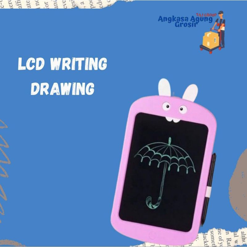 

LCD WRITING DRAWING Papan Tulis Menggambar Mainan Edukatif Anak