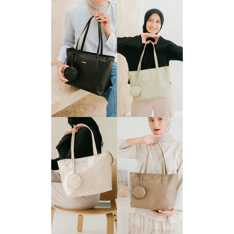 [BISA COD] [FREE DUST BAG] Tote Bag FLICKA Kode W 27