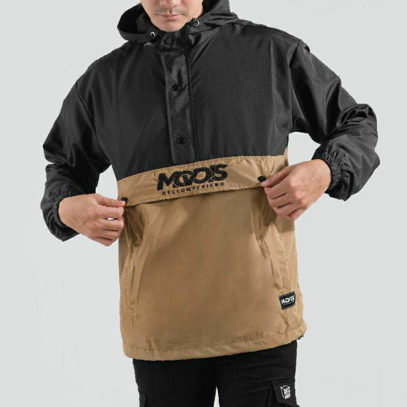 Jaket Cagaule Bordir Kombinasi Dsp McVois Pria Premium Distro