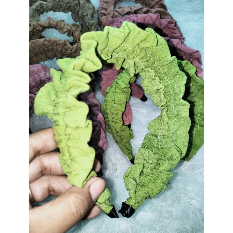 Bando nagita / bando serut besar scruncy