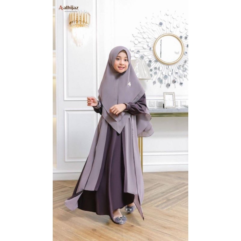 READY STOK Gamis Kids Best Seller Sarimbit Imran&Hannah by Alhijaz ORI
