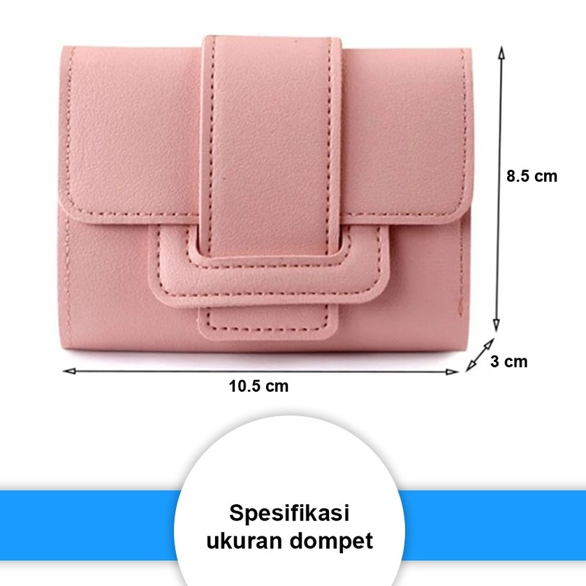 Dompet Wanita KEREN 6018 Tanpa Tali / dompet import murah real pic C5 C