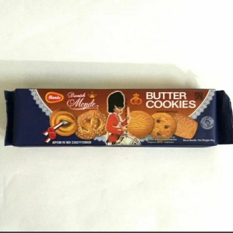 

monde butter cookies 90 gram