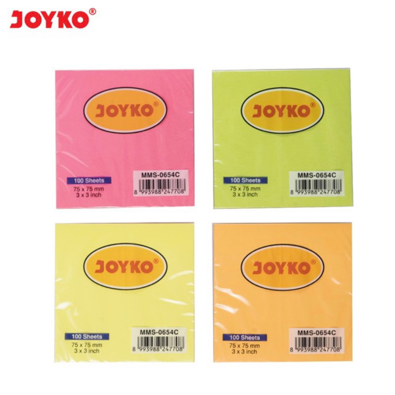 

Memo Stick / Sticky Note / Kertas Memo / Memo Tempel Joyko MMS-0654C