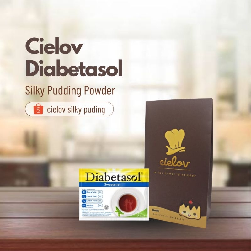 

CIELOV DIABETASOL | Silky Puding Powder | Bahan Puding Diet | Makanan Diet | Cemilan Diet