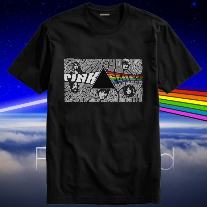 Kaos Baju Tshirt Pria Laki Cowok Cewek Perempuan Unisex Dewasa Band Pink Floyd Meddle The Final Cut 